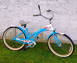 Women's phat cycle aloha 26" Beach cruiser bike bicicleta