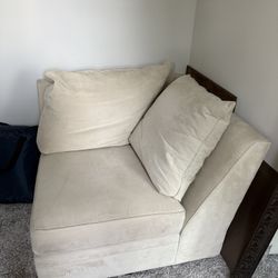 Cream/Beige Corner Chair From Macy’s 