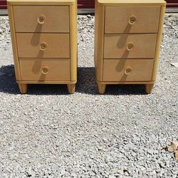 Vintage Midcentury MENGEL Furniture Large Night Stands - Matching Pair