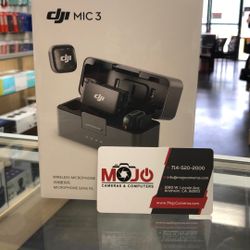 Dji Mic 3 Wireless Dual Kit Black 