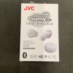 JVC HA-A7T Gumy True Wireless Bluetooth  White New Sealed