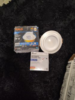 4in LED Recessed Downlights - Halo & Commercial Electric