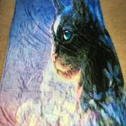 New Cat Fleets Throw Blanket Room Decor Gift 