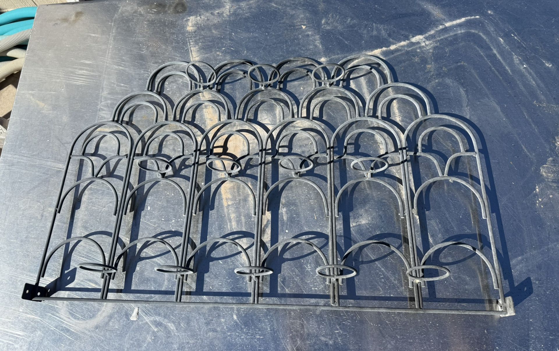 Wrought Iron Fireplace Candle Holder