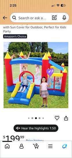 Kid mini ball pit bouncer