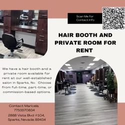 Hair Station available 