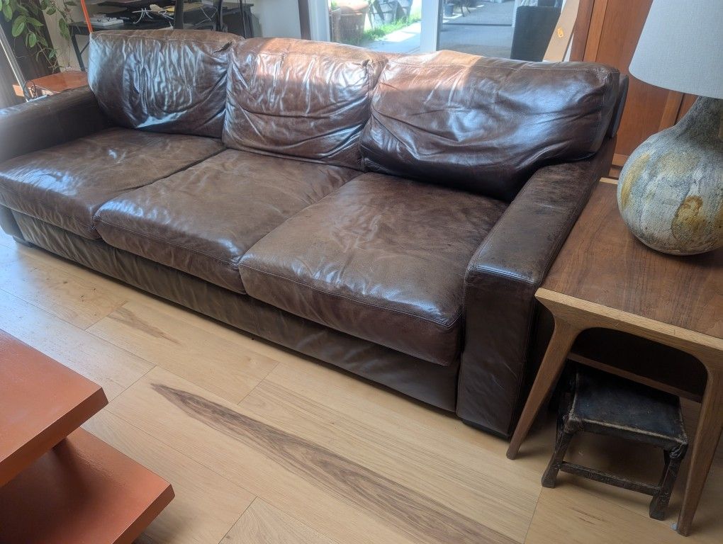 Leather Couch