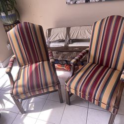 Two Accent Chairs 