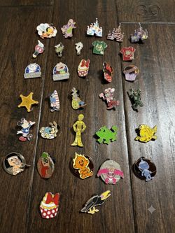 Disney authentic pin trader lot