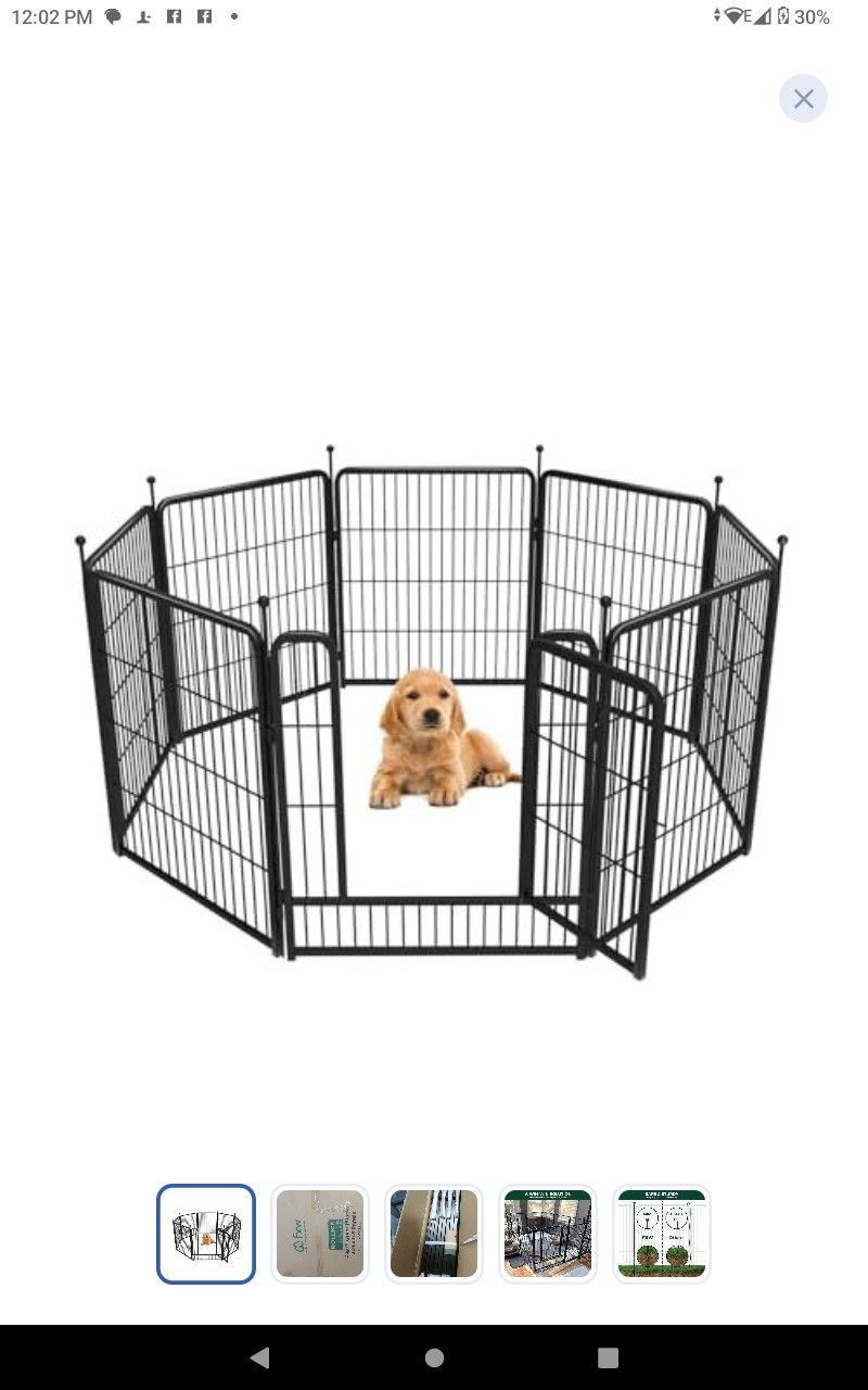 32" Dog Playpen