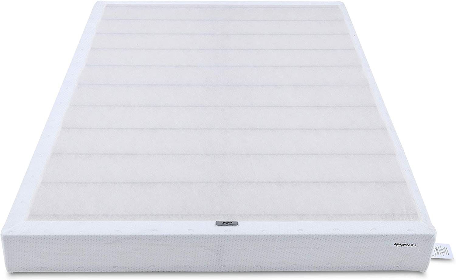 Smart Box Spring Bed Base, 5 - Inch Mattress Foundation - TWIN SIZE, Tool - Free Easy Assembly