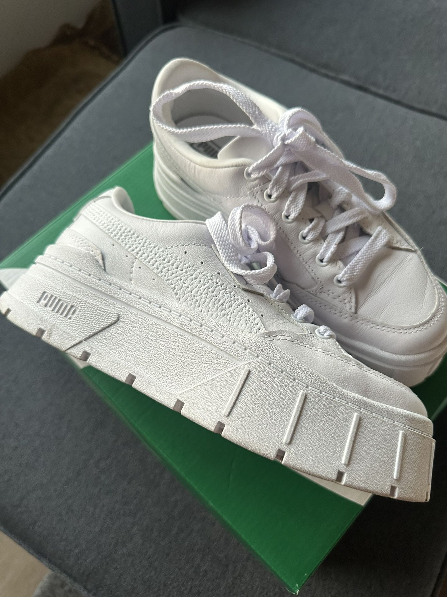 Puma Mayze Stack White