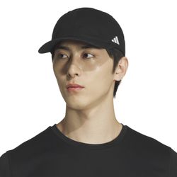 Adidas  Fundamental Washed Relaxed Cap - Black/White