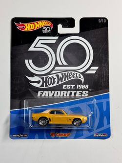 Hot Wheels 50th Anniversary '69 Camaro Die-Cast