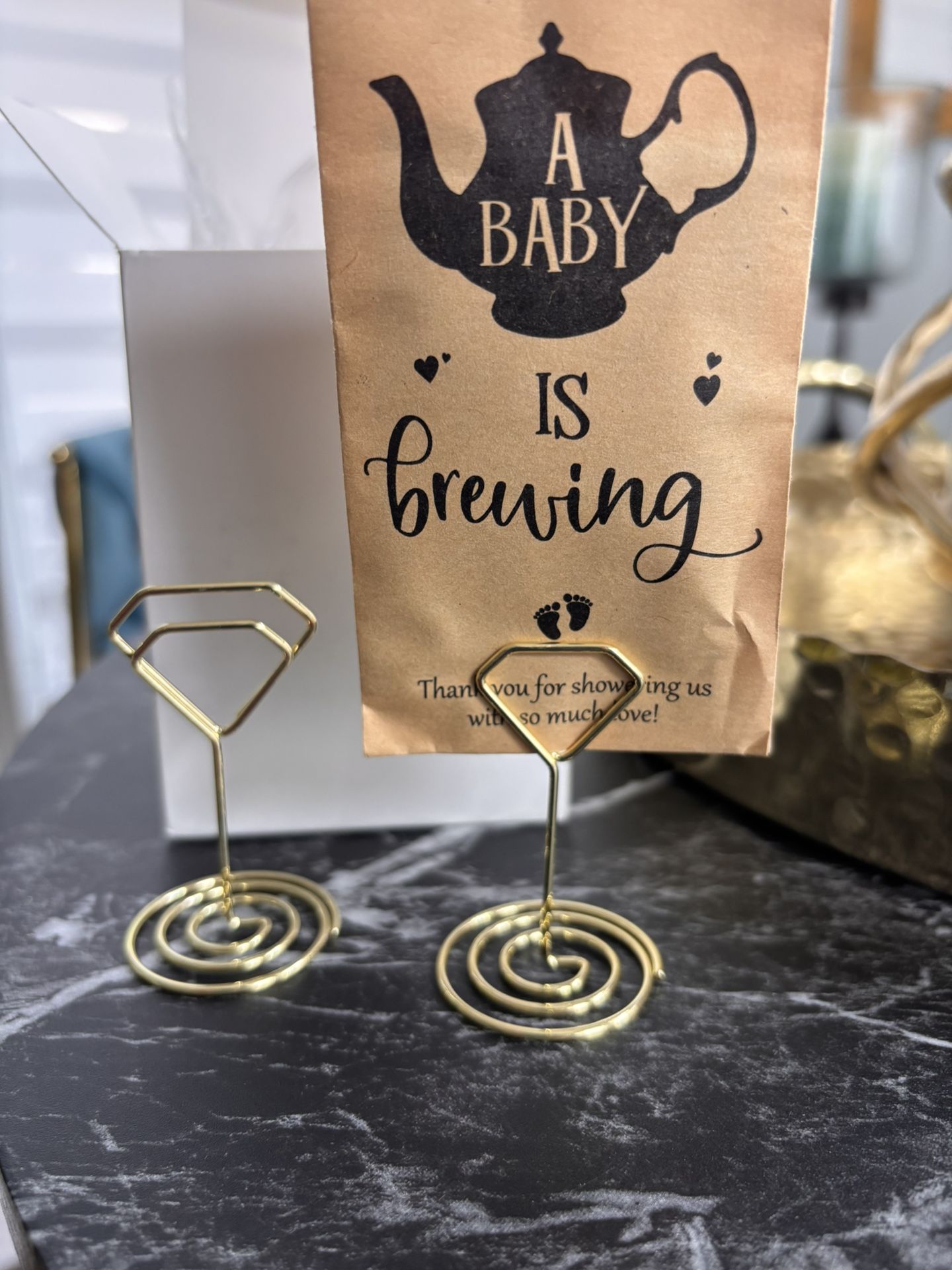 26pc Table number Card Or Picture Holders