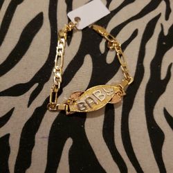 Baby Plaque Bracelet 