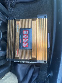 BOSS 1200 amp 2 channel