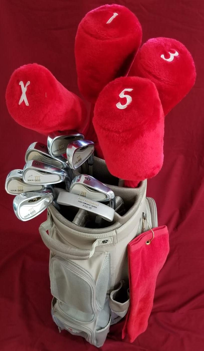 Ladies Tour Eagle III Complex Carbon Matrix/Hybrid Titanium Golf Clubs with Bag
