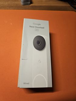 Google nest doorbell 2k, 3rd gen, wired