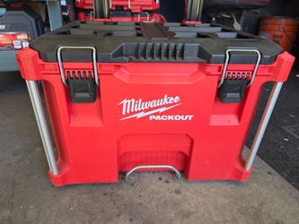 Milwaukee Packout System Rolling Base XL Mid Customizable Foam Top Box