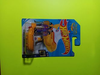 Hot Wheels The Beatles Yellow Submarine Die-Cast