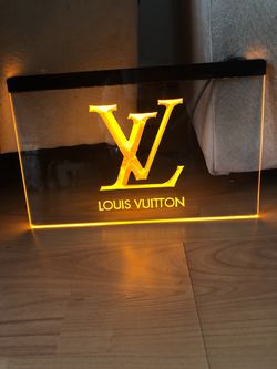 LOUIS VUITTON LED NEON LIGHT SIGN SIZE 8x12 for Sale in