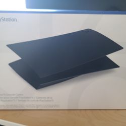 Sony Playstation 5 black plate covers for disc ps5 systems