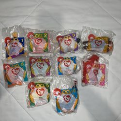 Teenie Weenie Beanie Babies. 1996 Set 