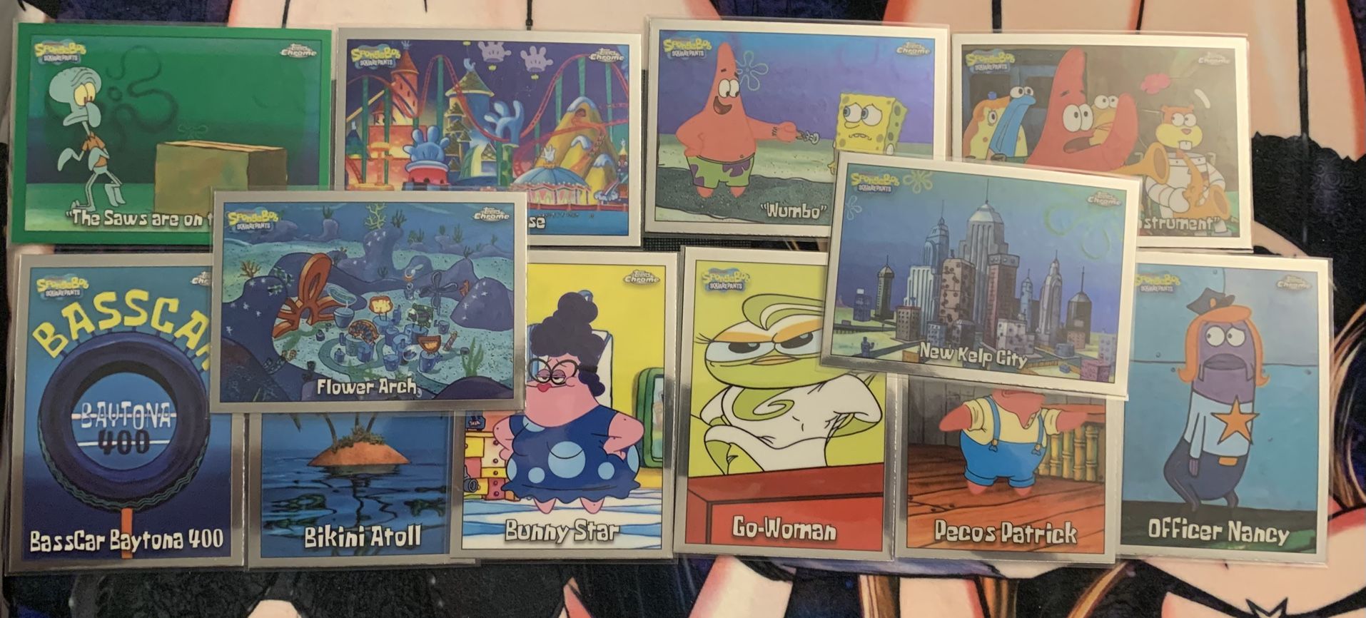 Topps Chrome SpongeBob Lot