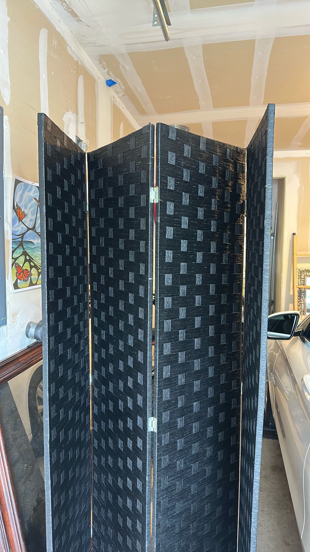 Black Screen For Room Separator