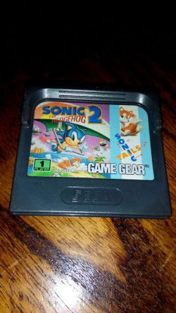 Sonic the hedgehog 2 for game gear