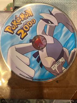 Pokémon movie DVD and card.
