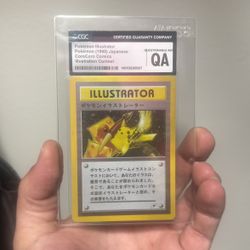 Illustrator Pikachu Holy Grail Pokemon Card Authentic 