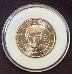 TRUMP $1 Commemorative Coin