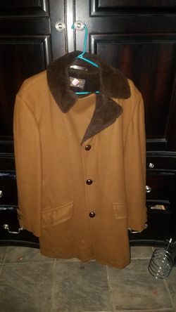 Pendleton camel coat 2025