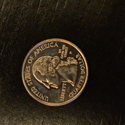 Gold Plated 2000 Massachusetts Quarter