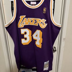 1996-97 Los Angeles Lakers Jersey 