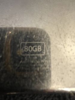 Vintage iPod Classic Black - Fully Working with Charging Cable