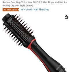 Revlon One Step Volumizer Plus 2.0 Hair Dryer and Hot Air Brush