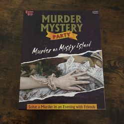 Murder Mystery Party Game