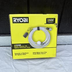 RYOBI  EZClean 20’ Shiphon extension hose 