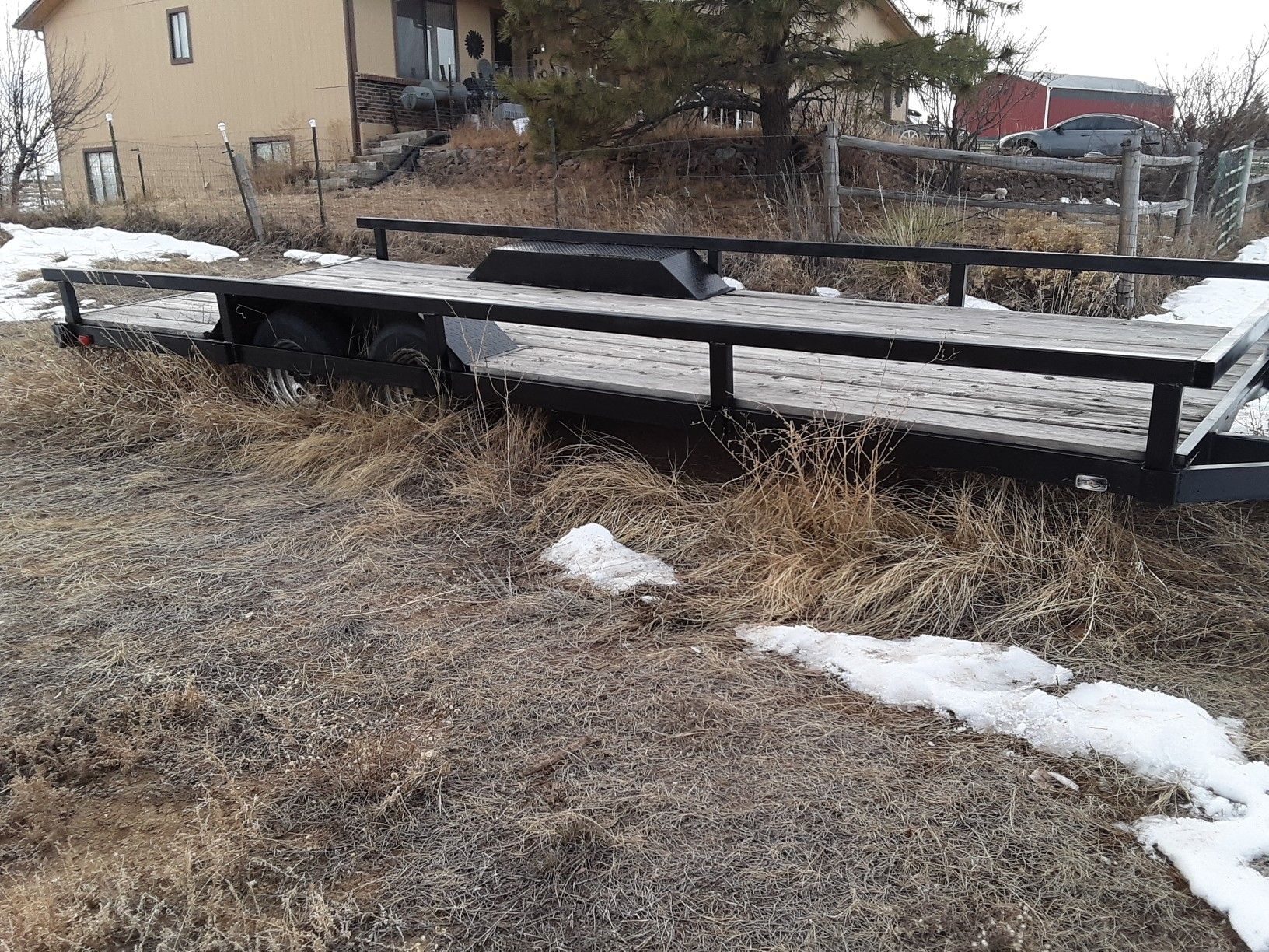 20 ft. Flatbed Trailer