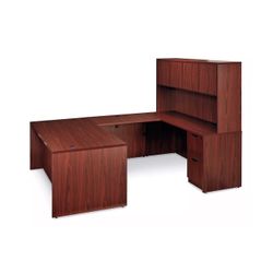 Office U-Desk With Hutch