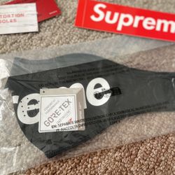 Supreme Windstopper Facemask (FW22) Black