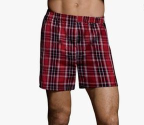 SHIPPING ONLY Hanes Men's 5 Pack Tagless Boxer With Exposed Waistband Multi-Packs Small 