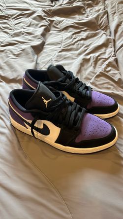Jordan 1 low court purple