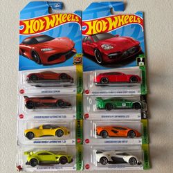 lot of 16 hotwheels supercars