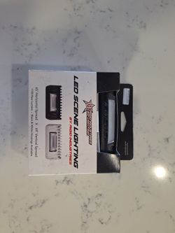 RIGID Scene Floodlight, Black DC One Size Auto RV ATV Outdoors (1x2" 65 Degree)