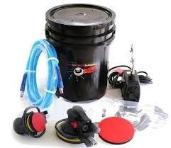 QuickCut Sanders 6" & 3" Orbital DA Wet Sanding System
