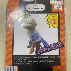 Dog Halloween Costume - Cheerleader